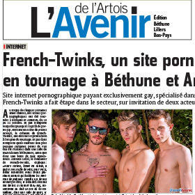 A gay porn shooting in French countryside